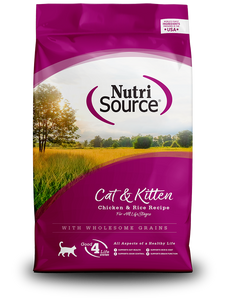 DONATION - Constellation Cat Cafe - NutriSource Cat & Kitten Food 12lb