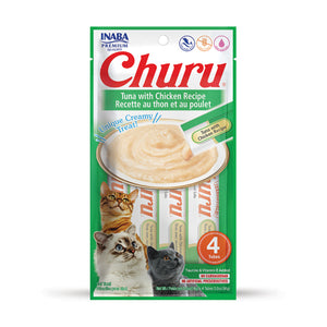 DONATION - Churu Tuna with Chicken Recipe 4 pack - Constellation Cat Cafe