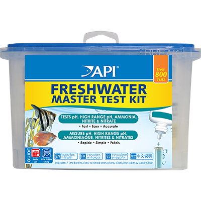 API freshwater master test kit pH GH KH